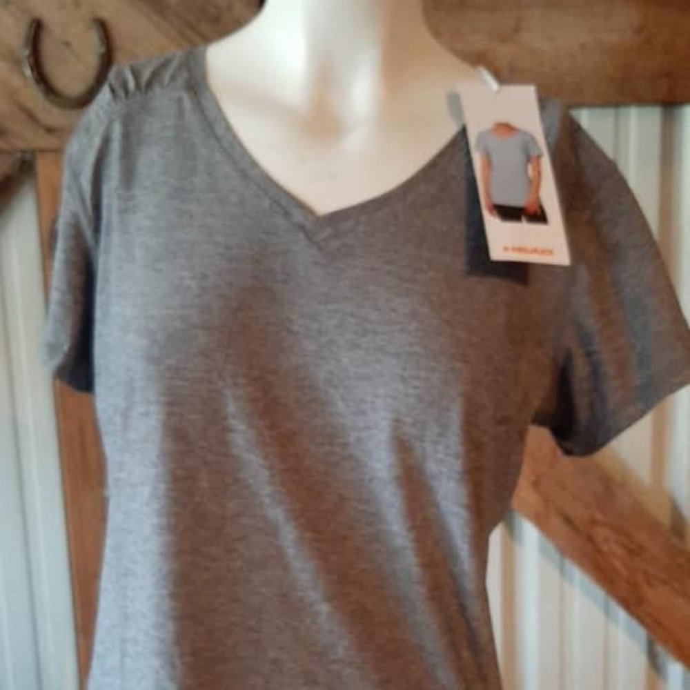 Head brand sports shirt ~ Grey ~ Size Small